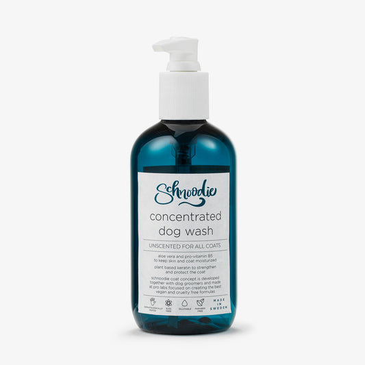 Hundschampo- koncentrerat och oparfymerat schampo